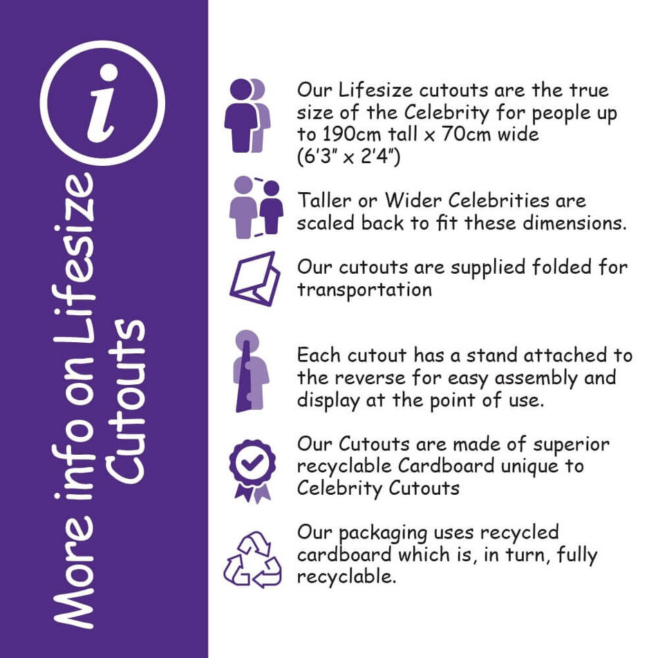 Atsuko Okatsuka (Dress) Cardboard Cutout - Celebrity Cutouts